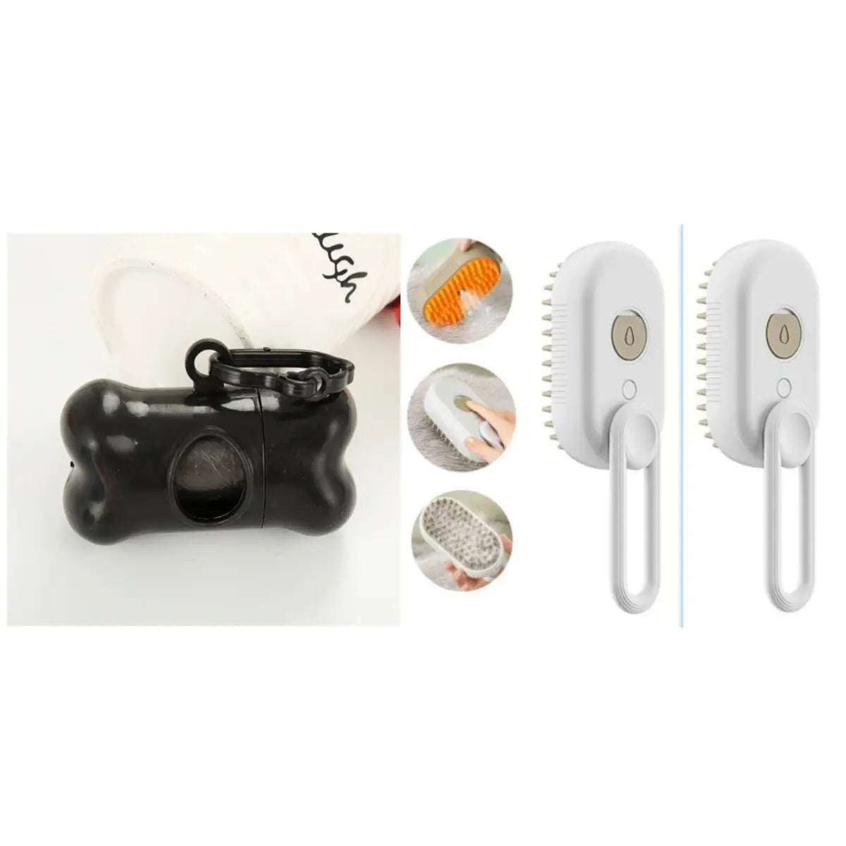 Pet Zyn™ 3-in-1 Steam Grooming Brush for Cats & Dogs