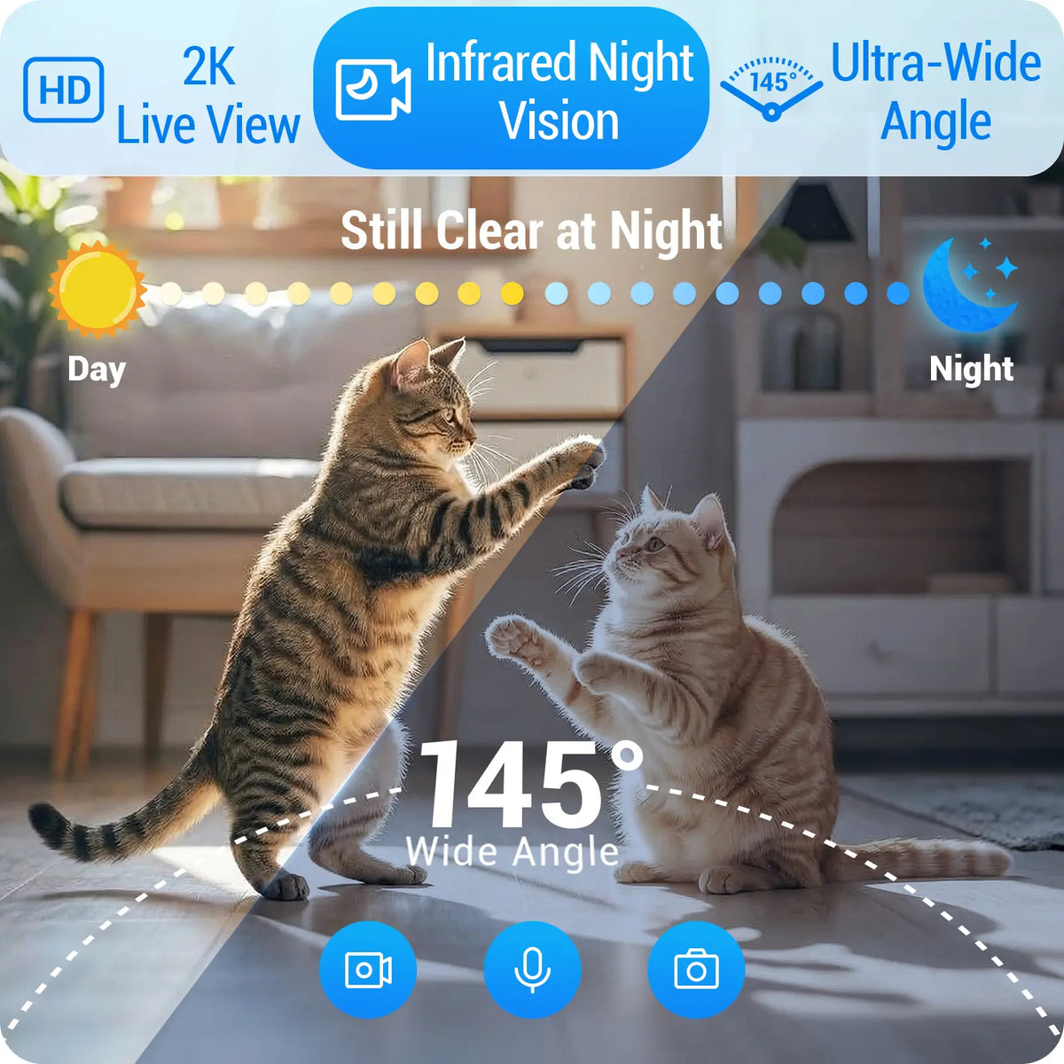 Frienhund Dual Camera Smart Pet Feeder - Options for Camera Integration, 7L Dry Food Capacity, 1080P HD Monitoring with Night Vision, Slow Feed Mode, App Remote Control, Timed & Portion Feeding, Dual Stainless Steel Bowls for Multi-Pet Households